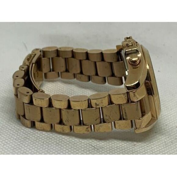 Michael Kors MK5799 Women's Watch Chronograph Rose Gold Analog 36mm Quartz B788 - Picture 8 of 9